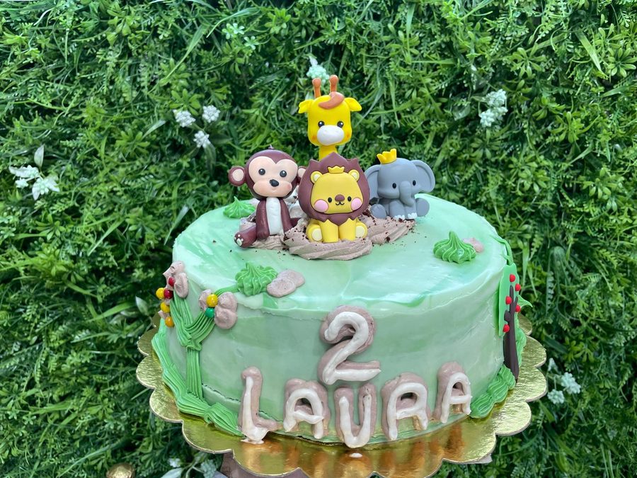 Tarta de cumpleaños infantil personalizada de Éboli