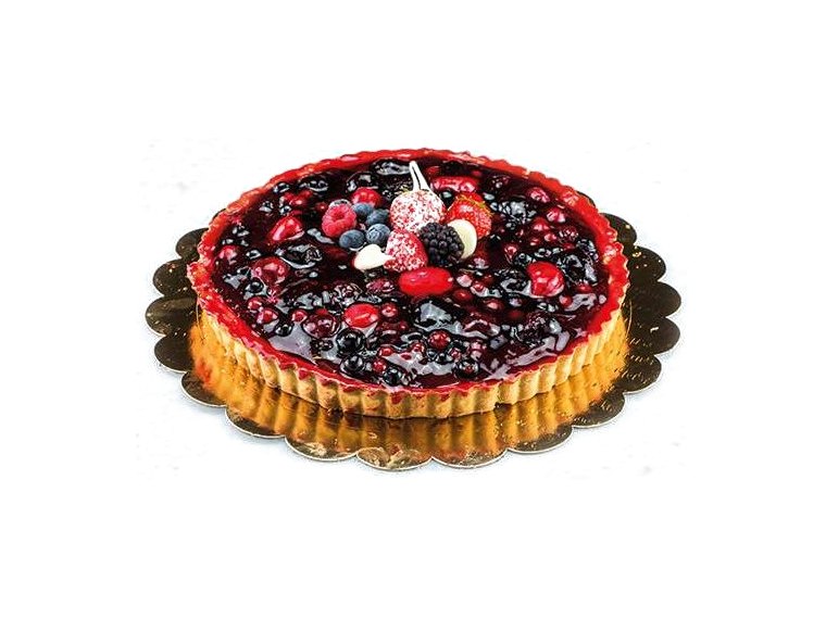 Tarta de frutos rojos de Éboli preparada para recoger